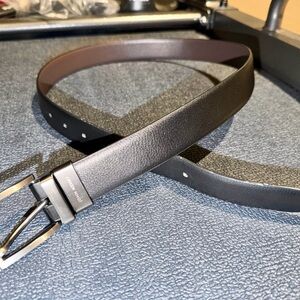 John Henry Reversible Belt Black Brown Men's Size 32